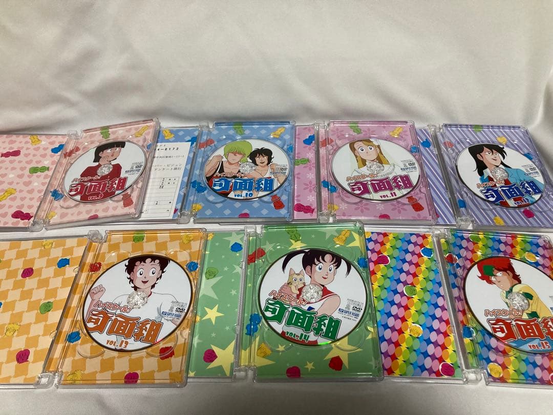 ハイスクール!奇面組 COMPLETE DVD-BOX 1 & 2 特典付き