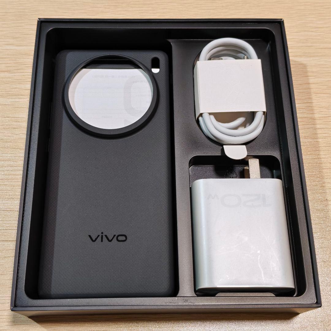 超美品 Vivo x100 Pro 256GB/ブラック 1インチカメラセンサー