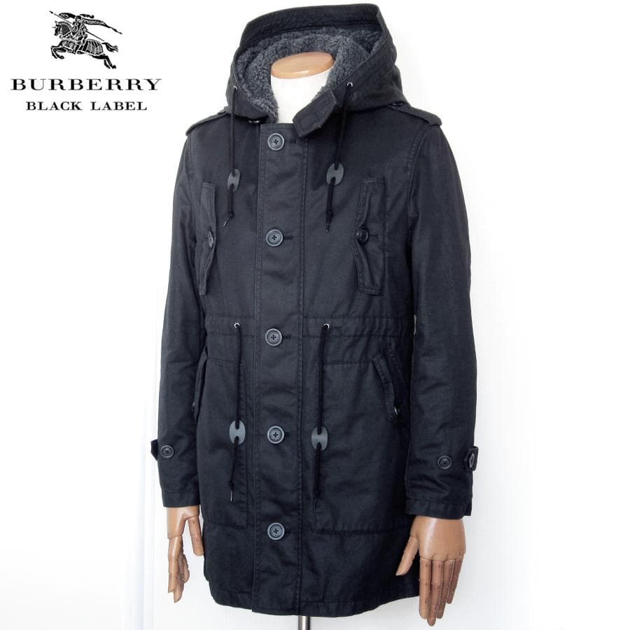 バーバリー｜Burberry Black Label｜3WAYコート｜L｜黒