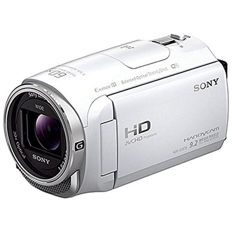 【中古品】ハンディカム　SONY HDR-CX670　ホワイト　白　完動品