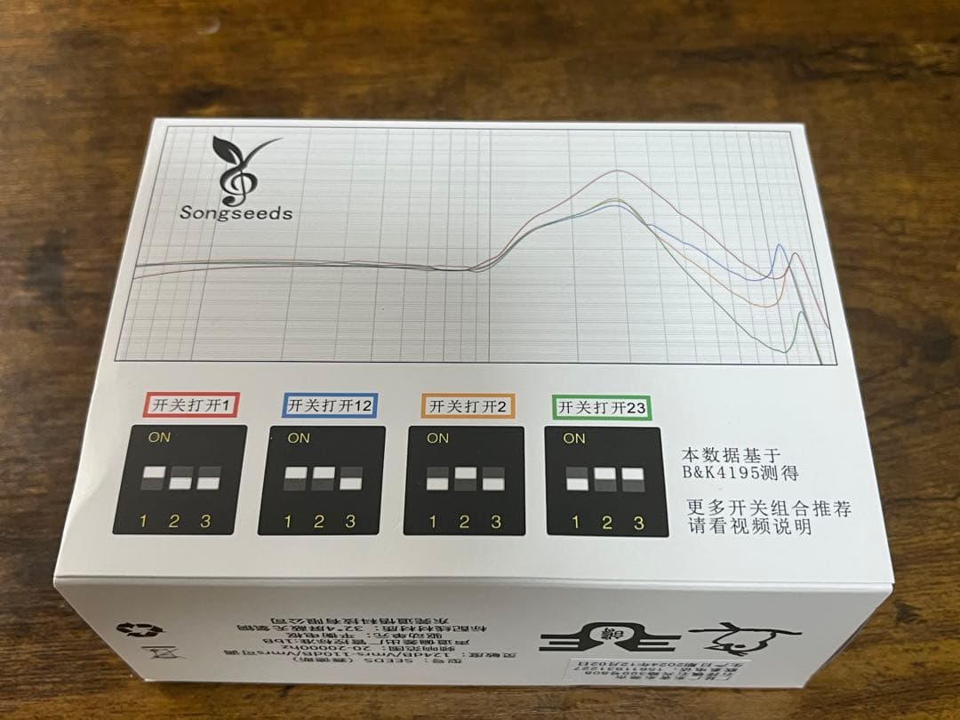 Dove Songseeds BAK4195 イヤホン