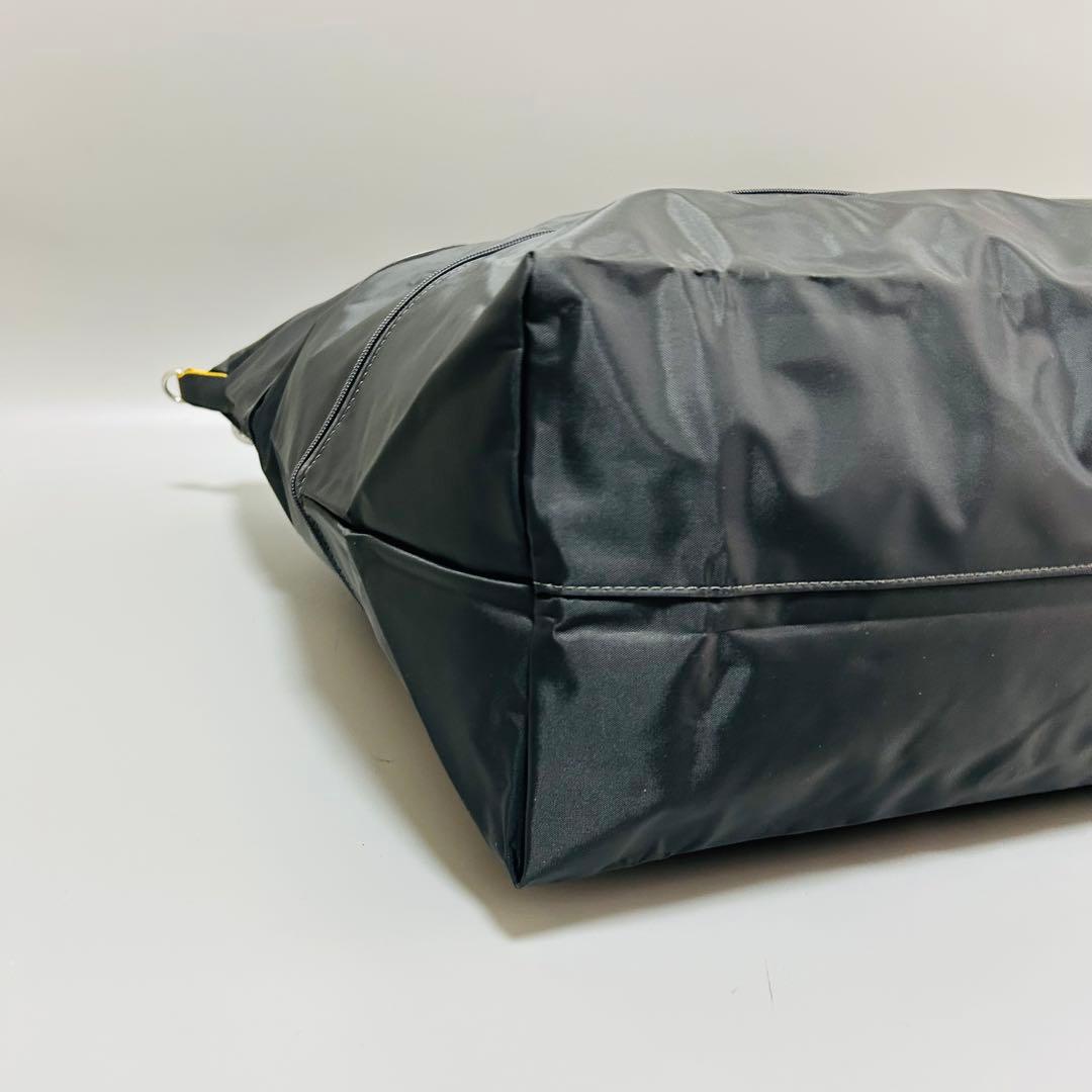 新品 ロンシャン ボストンバッグ ル・プリアージュ クラブ グレー 2way