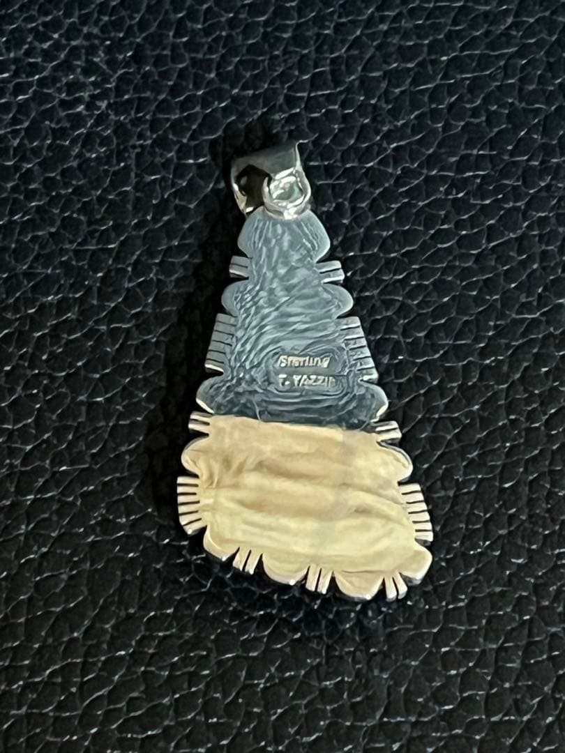 ナバホ アメジスト 925 Tim Yazzie 作 ビックサイズ