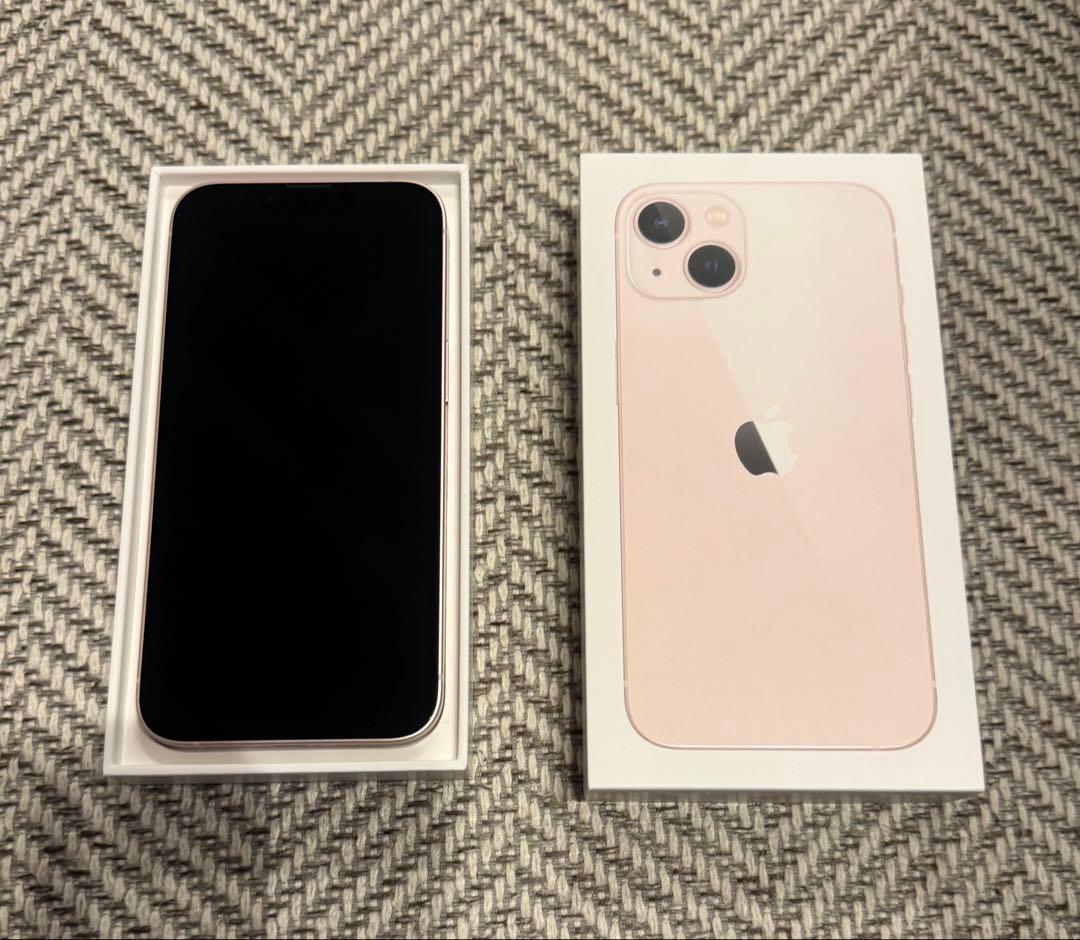 Apple iPhone 13 128gb ピング本体　SIMフリー