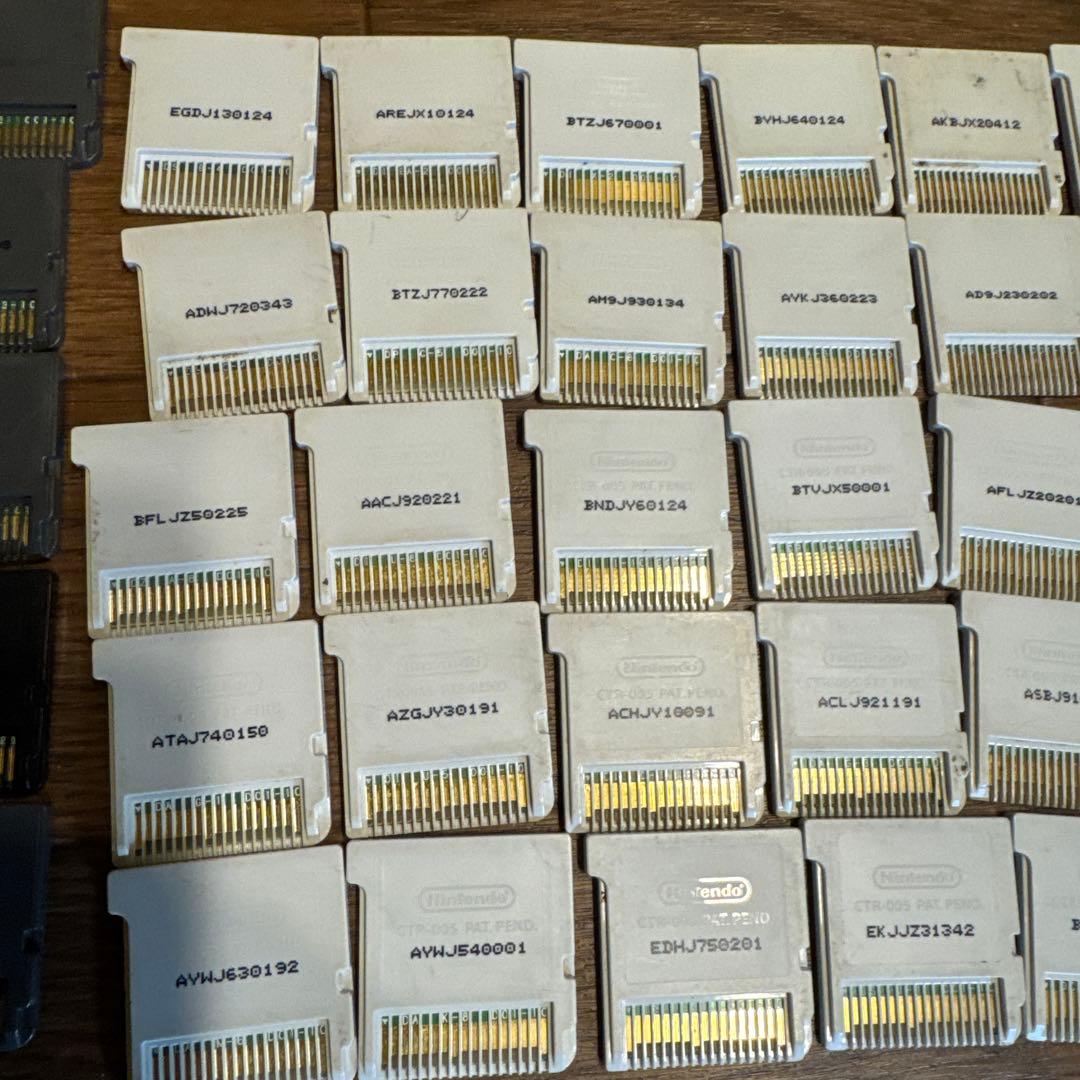 DSソフト　3DSソフトまとめ売り　ジャンク　49枚