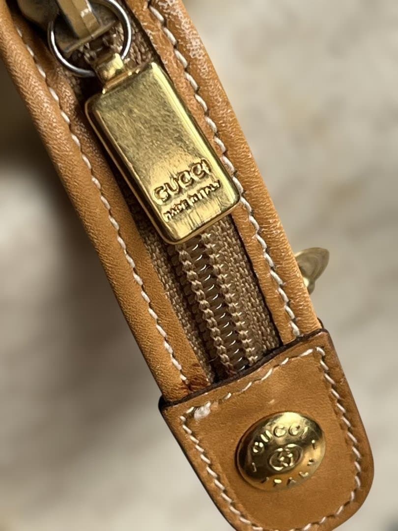 オールドグッチ　マイクロGG ミニボストンバッグ　保存袋付き