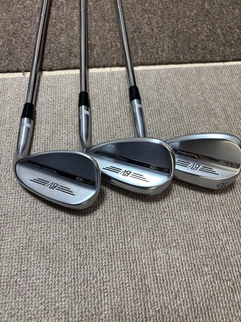 ボーケイVokey SM10 3本セット（50.56.60）