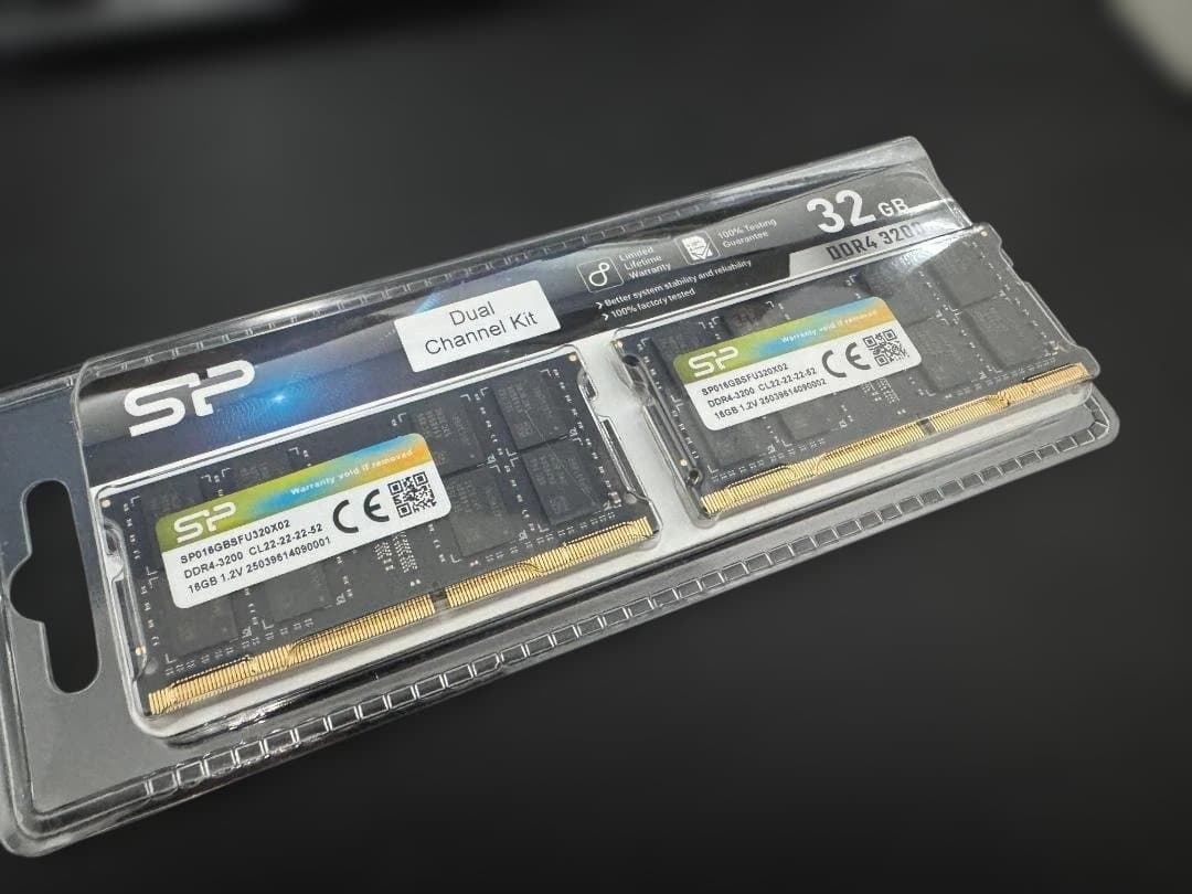 新品未開封 Silicon Power DDR4-3200 16GB×2枚