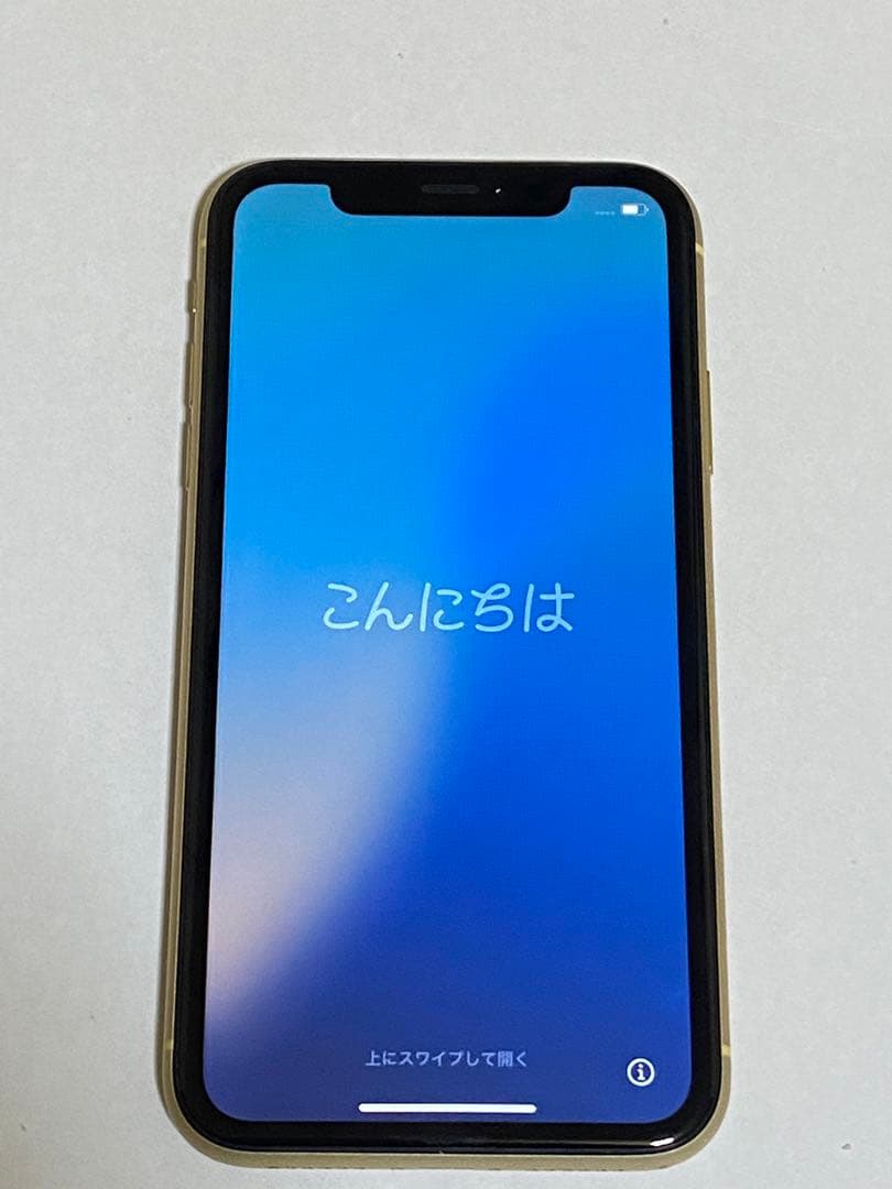 N*Y様 Apple iPhone XR イエロー 本体64GB バッテリー最大