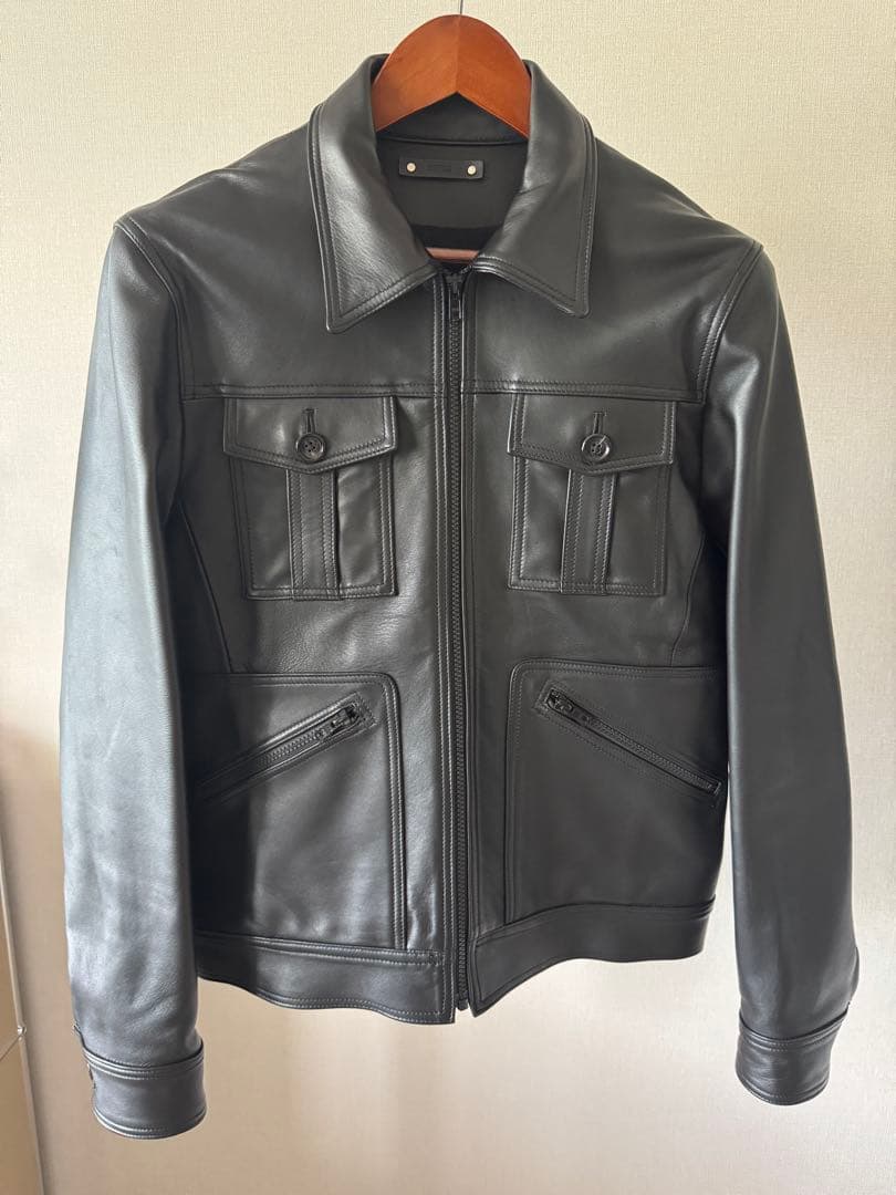 ホフさん専用　MINE DENIM シングルレザーライダース