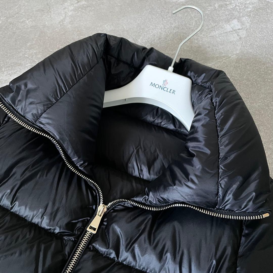 モンクレール　ANET ゴールドジップ　ダウンジャケット　レディース黒　1