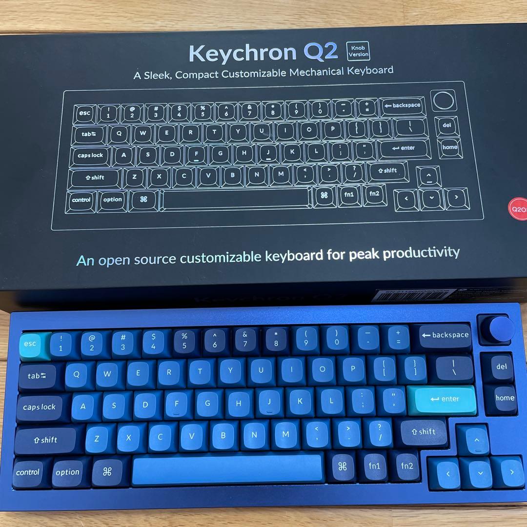 キーボード Keychron Q2 knob ver.
