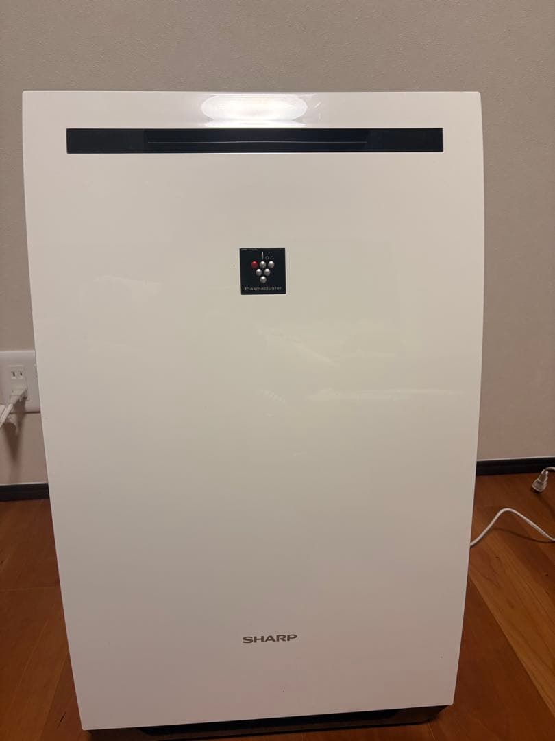 シャープ　加除湿空気清浄機　プラズマクラスター