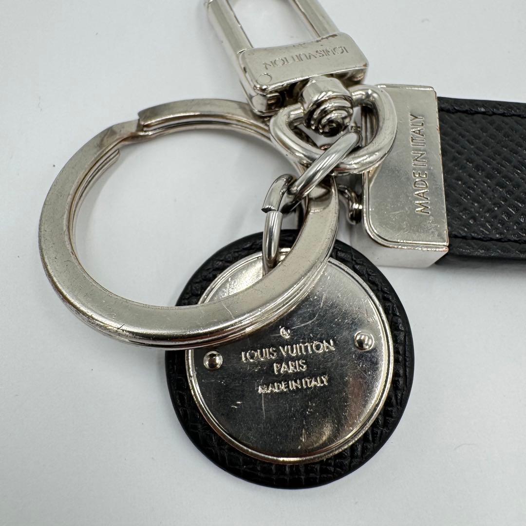 ルイヴィトン モノグラム タイガ ポルクレ ネオLVクラブ レザー キーホルダー