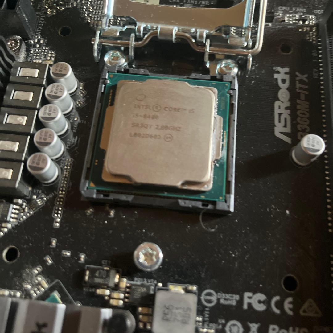 マザーボード ASRock B360M-ITX i5 8400