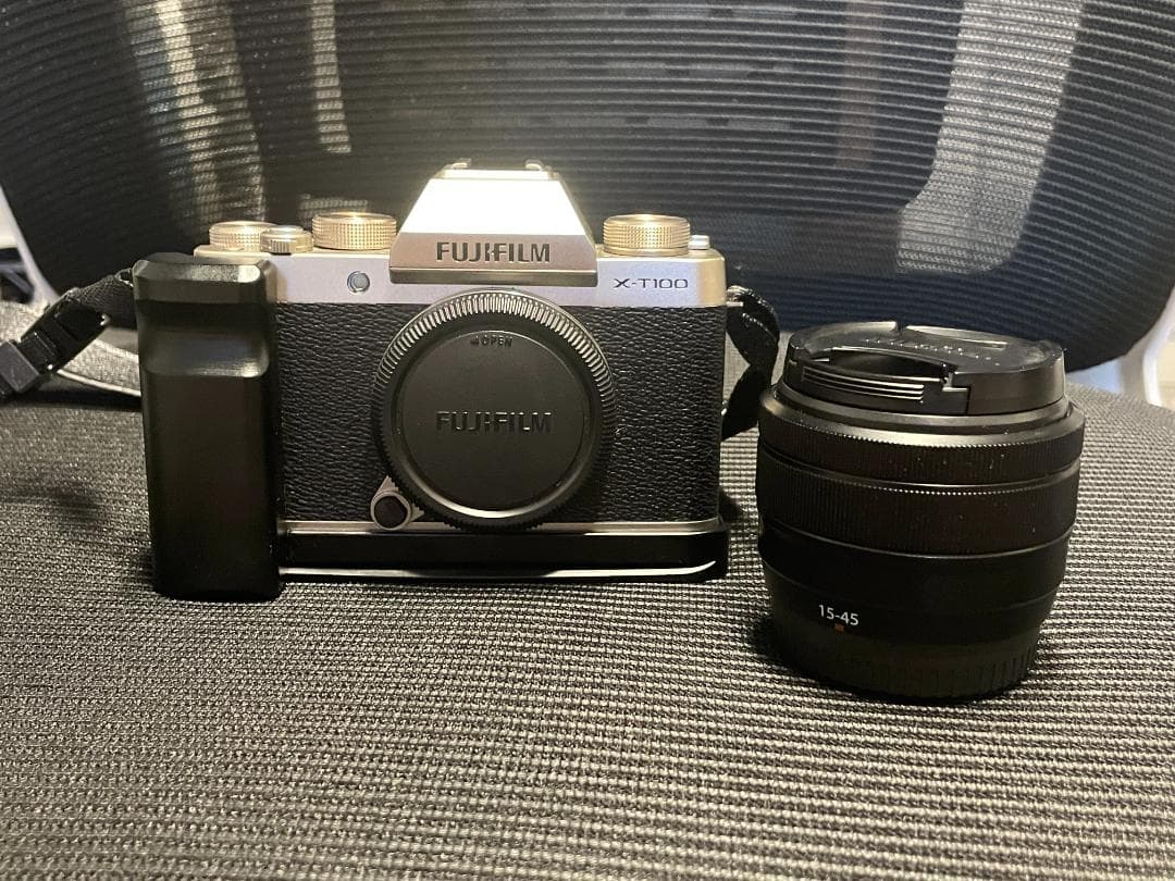 FUJI FILM X-T100 DARK SILVER 自撮り Wi-Fi対応