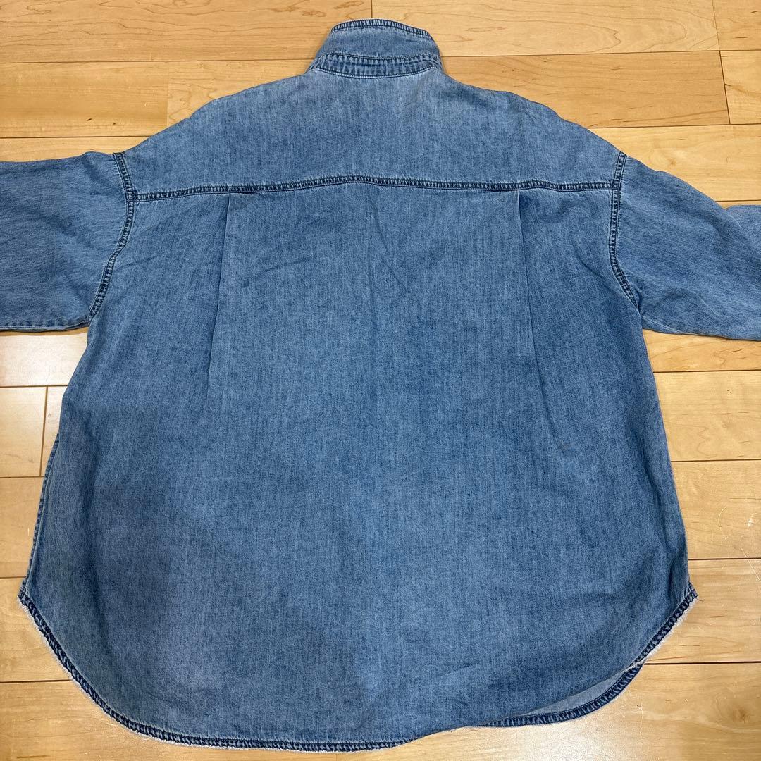 美品BEARDSLEYビアズリーFRIPIER ライトデニム　ダンガリー　シャツ