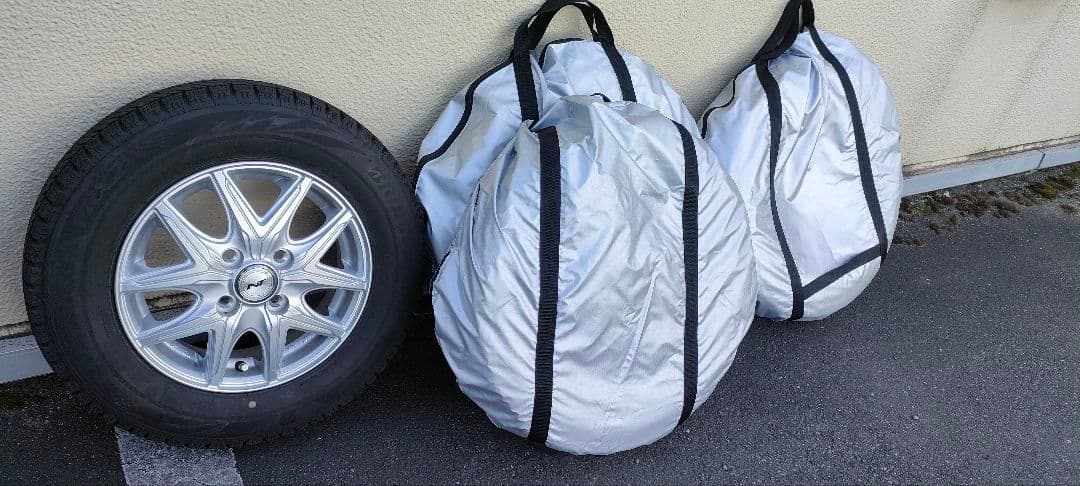 BRIDGESTONE VRX2 145/80R13 ホイールセット中古