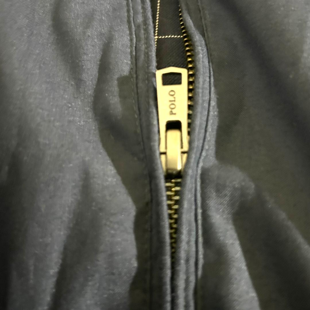 希少サイズ　ラルフローレン ポロ ジャケット ハリントンジャケット ネイビー