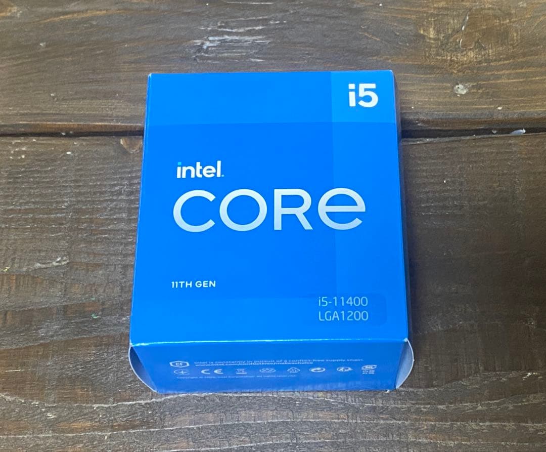 intel core i5 11400 2.6GHz (箱、リテールクーラー有)