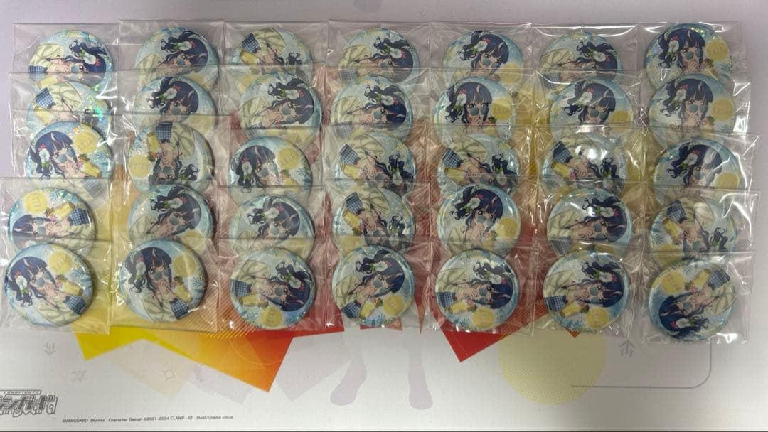 櫂　明星エリカ　缶バッジ