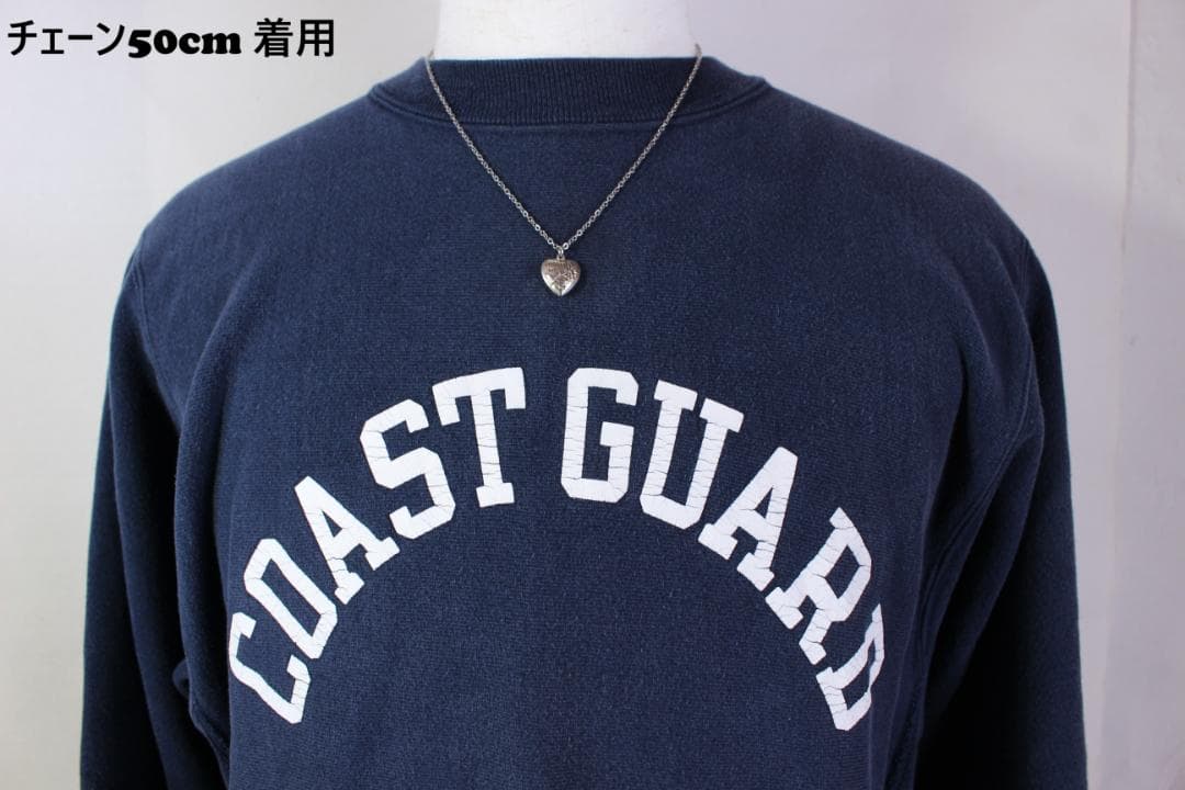 40s　スウィートハートジュエリー　　シルバー チャーム　Forget　勿忘草