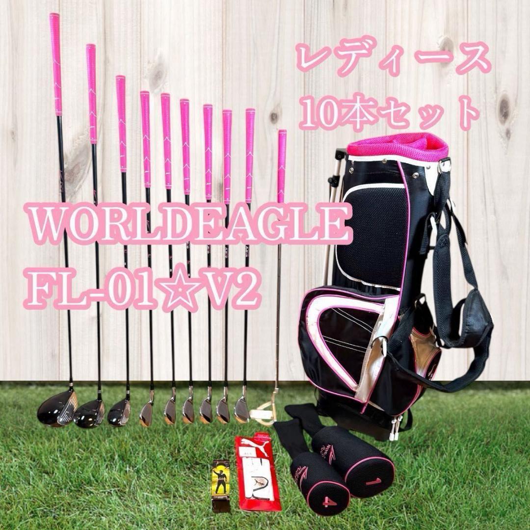 【おまけ付】ワールドイーグル FL-01 V2 10本セット クラブ ゴルフ