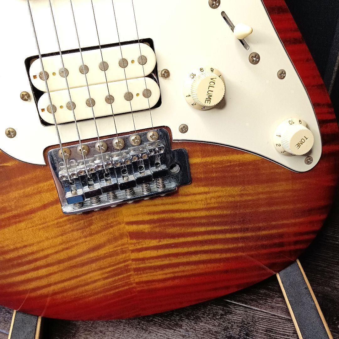 トラ目 虎杢 CORT コルト エレキギター SSH ストラトキャスター ST