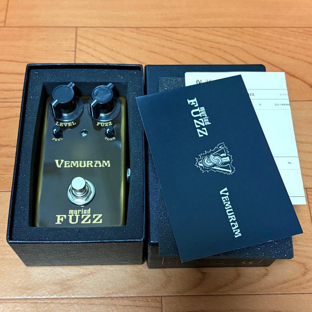 初期箱 Vemuram myriad FUZZ ギターエフェクター