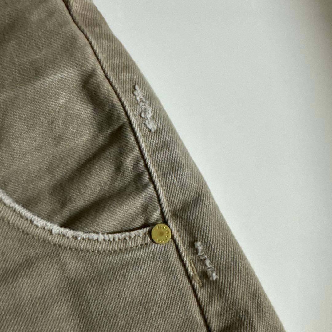 upper heights for Conte ベージュデニムパンツ