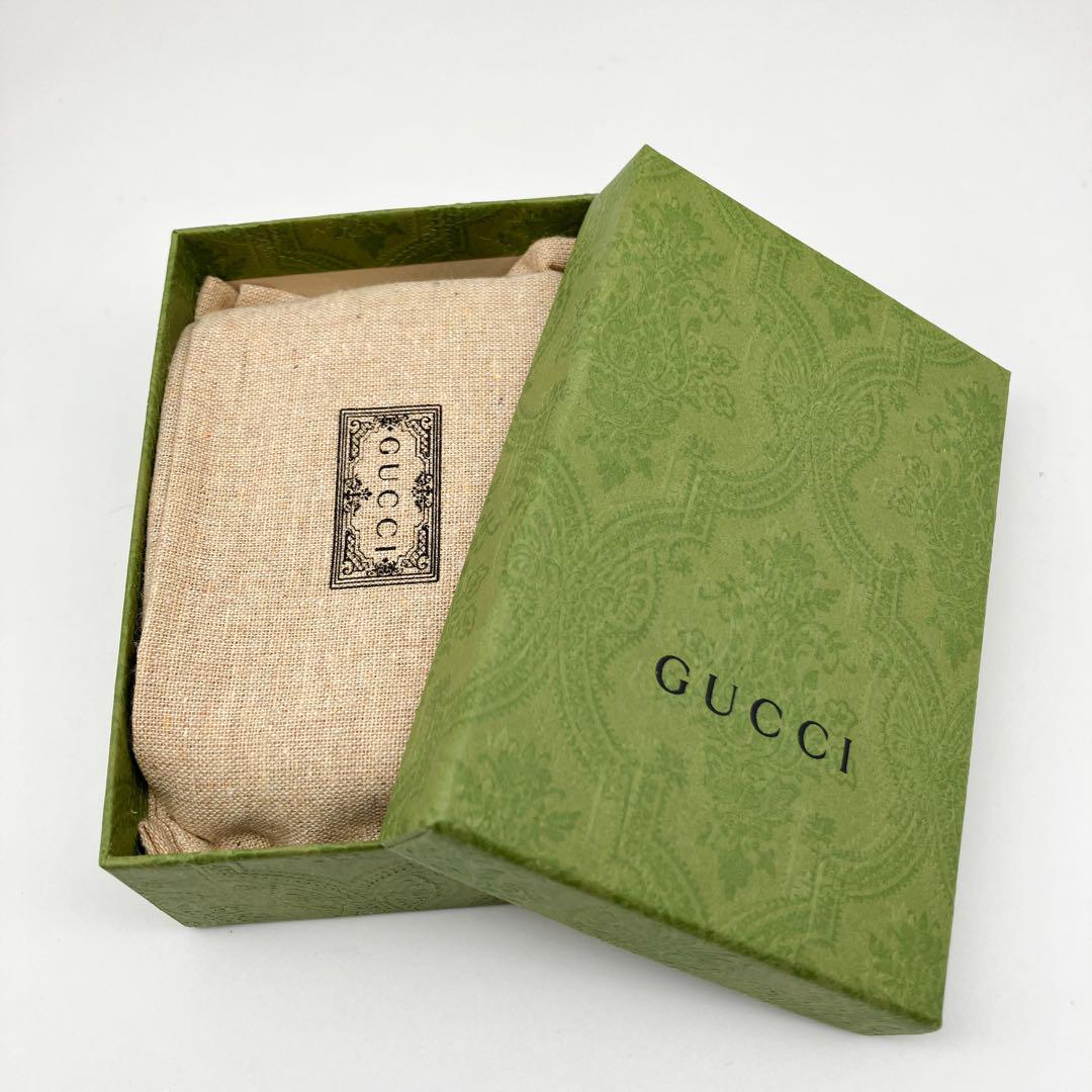 【未使用級】GUCCI グッチ マトラッセ マーモント ミニウォレット ブラック