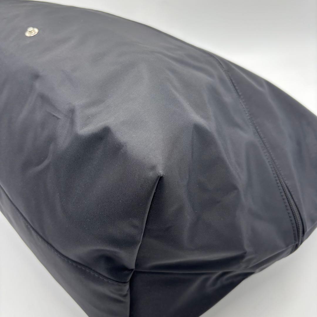 【極美品】 LONCHAMP ロンシャン 2way ボストンバッグ 大容量 黒