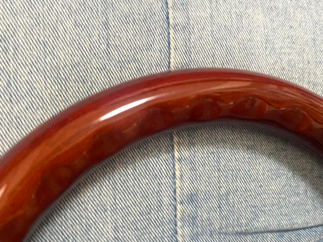 美品　ウッドステアリング 29Φ 小径　即決大歓迎