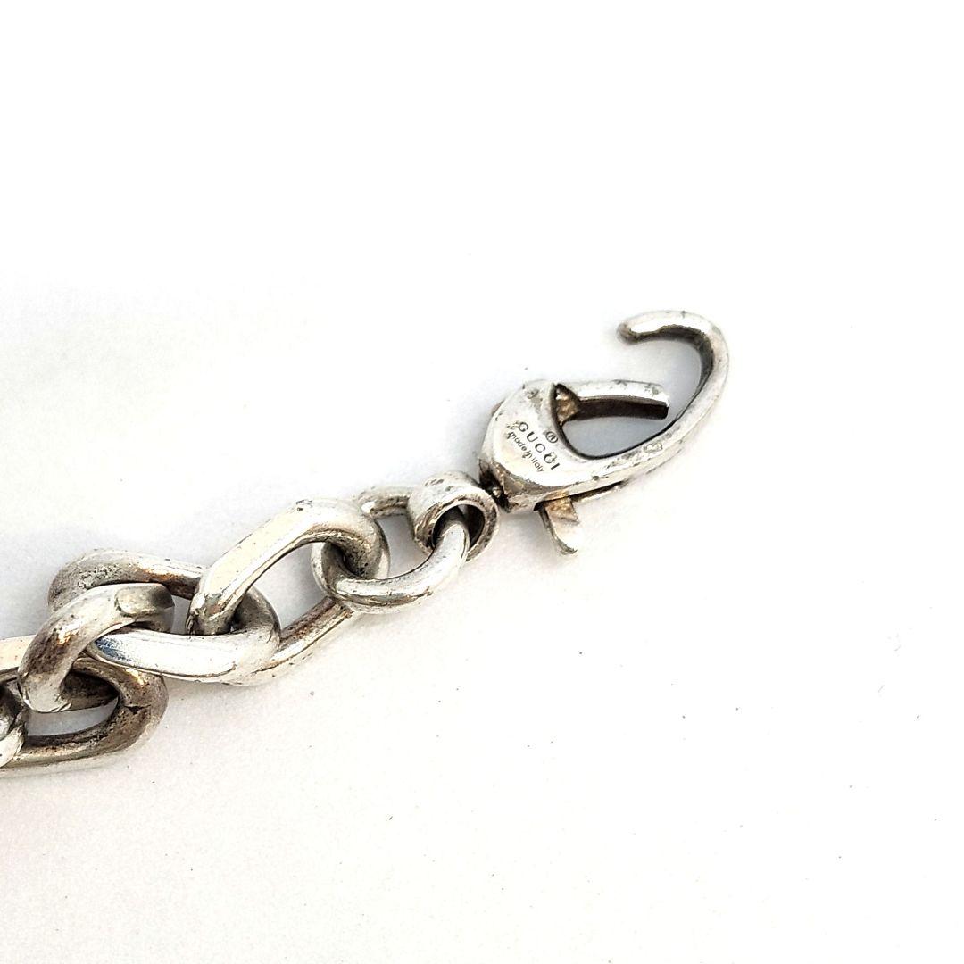 GUCCI　グッチ　ブレスレット　インターロッキング　シルバー　925