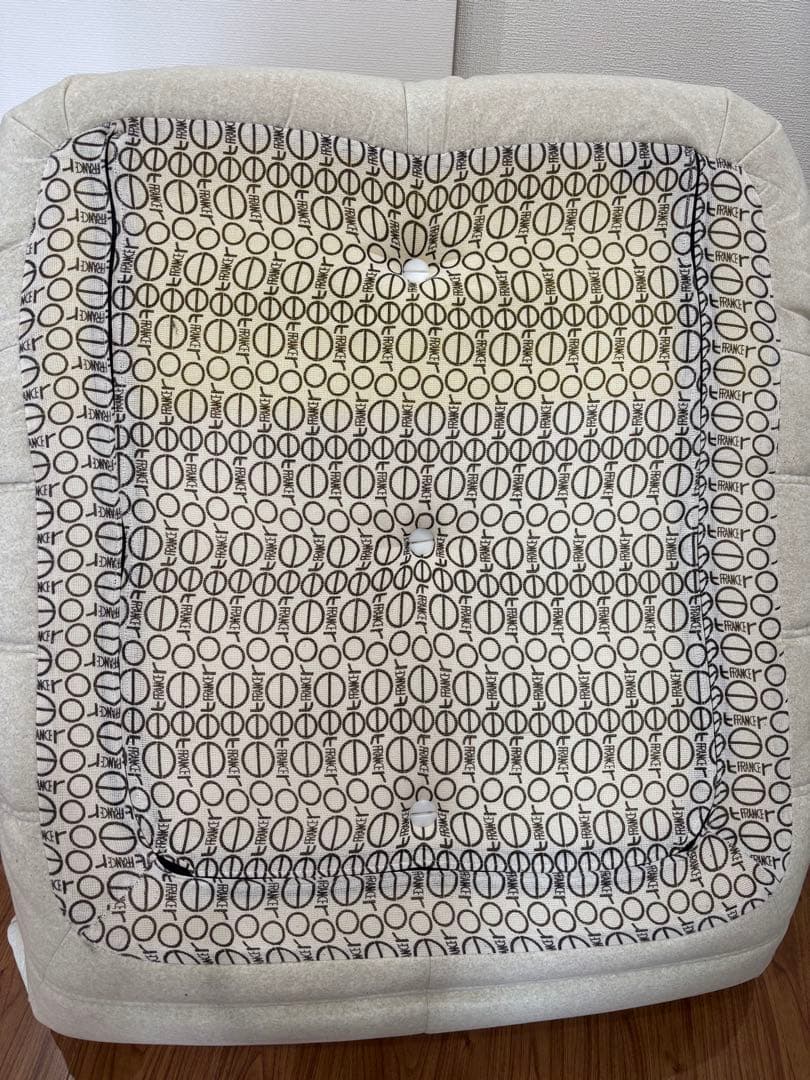 【10/8〜12迄値下げ】リーンロゼトーゴ1Pソファ50周年モデルアイボリー