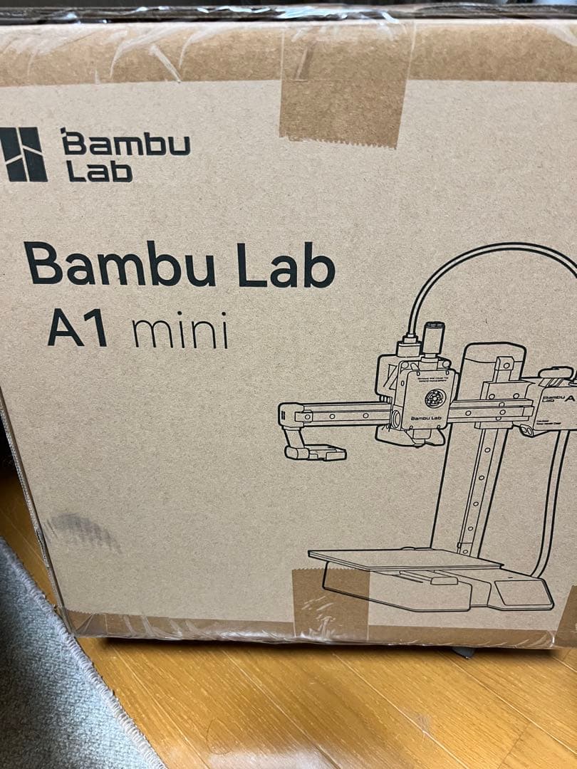 Bambu Lab A1 mini 3Dプリンター　フィラメント2本
