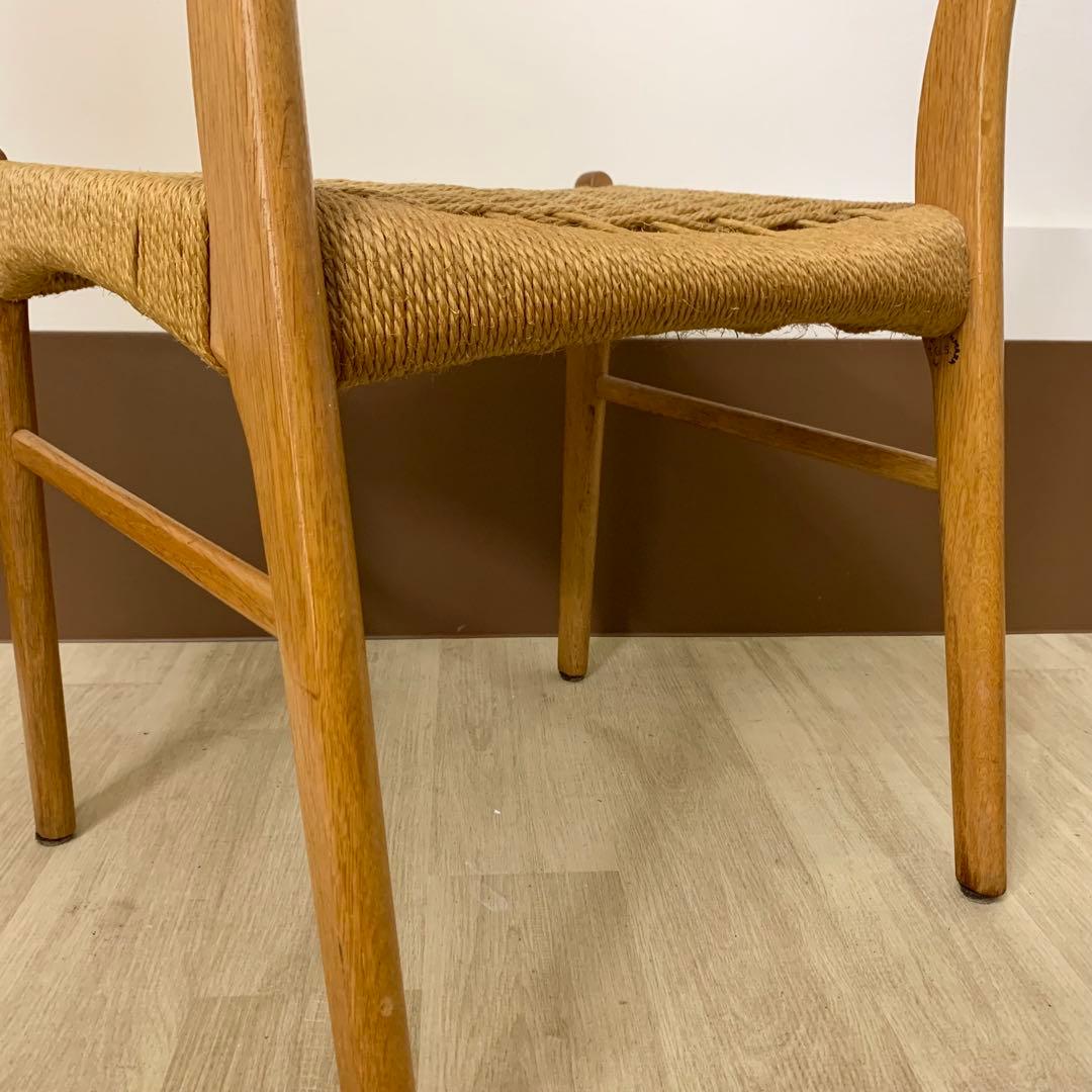 60年代 ヴィンテージ GS61 ペーパーコード ダイニングチェア デンマーク