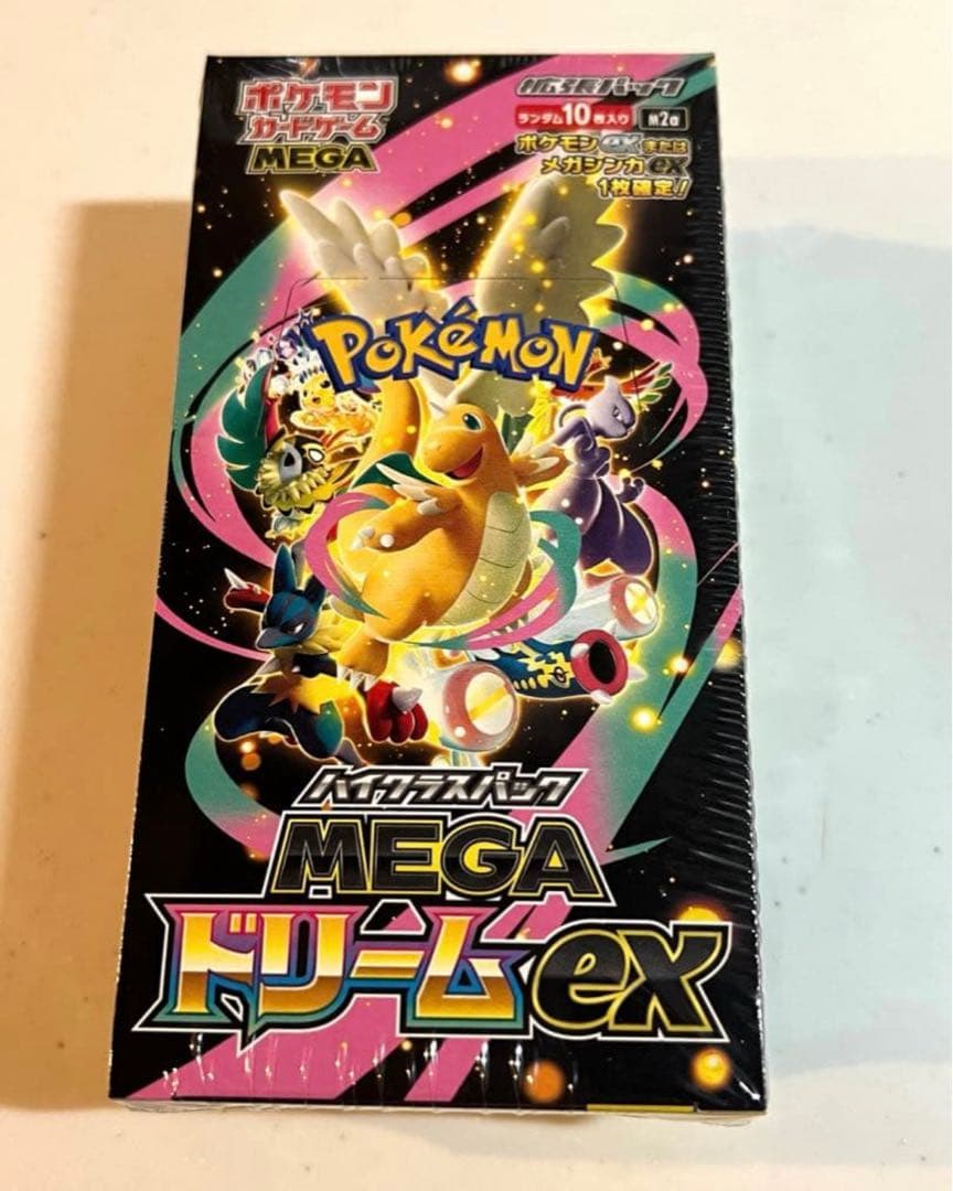 ポケモンカードゲーム MEGAドリームex 1BOX シュリンク付き　ポケセン