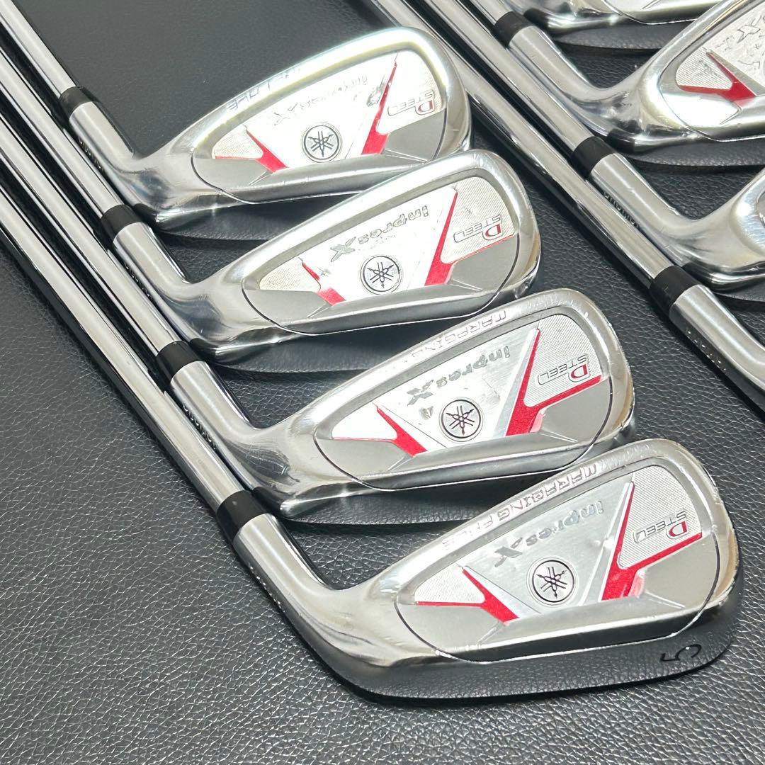 ヤマハ inpres X D STEEL アイアン 8本 スチール R 名器