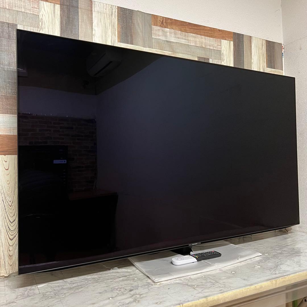 全国送料込❣️SHARP65V型有機ELテレビAndroid TV ネット動画◎