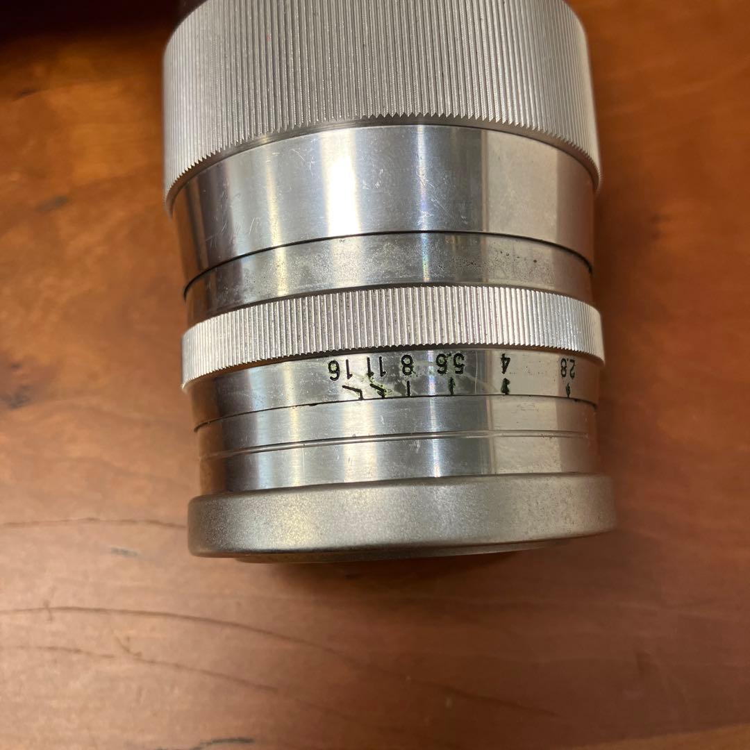 年代物 Canon キャノン 1:2 f:5cm f:1.9 85mm レンズ