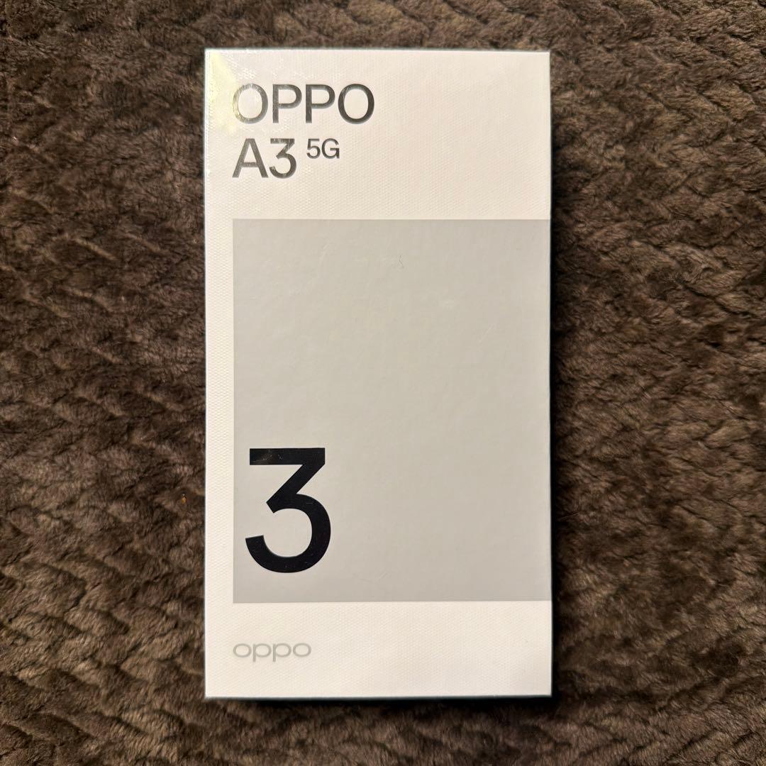 Oppo A3 5G 本体　未開封　ブラック