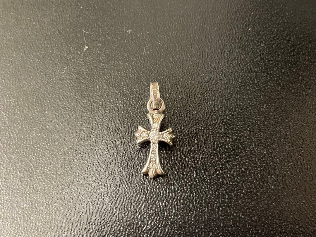 クロムハーツカスタム ベイビーファットクロス ダイヤモンド