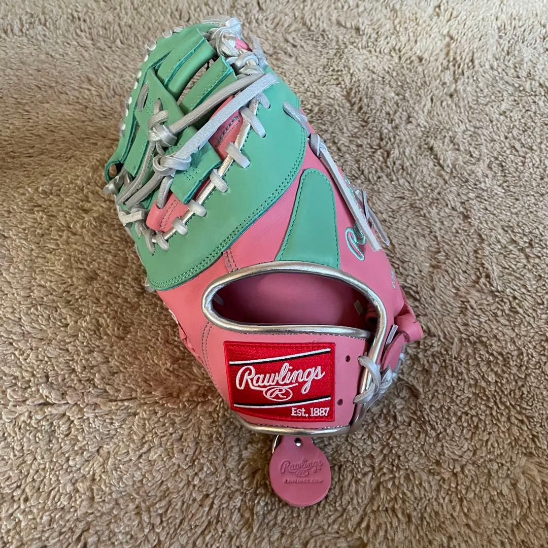 ファーストミット　左投げ　ローリングス　軟式　一般　大人用