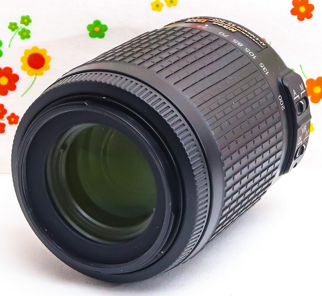 ニコン Nikon D5100☆望遠レンズセット☆スマホに送れる！☆一眼レフ