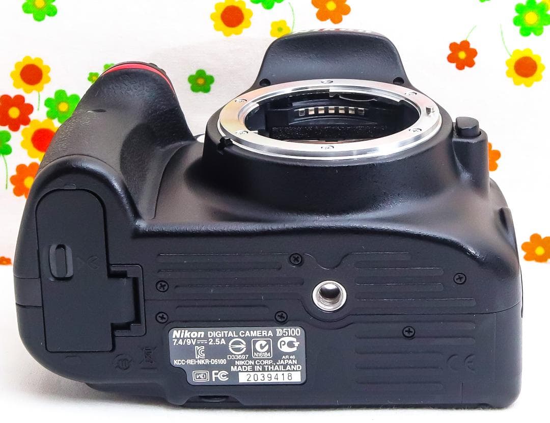 ニコン Nikon D5100☆望遠レンズセット☆スマホに送れる！☆一眼レフ