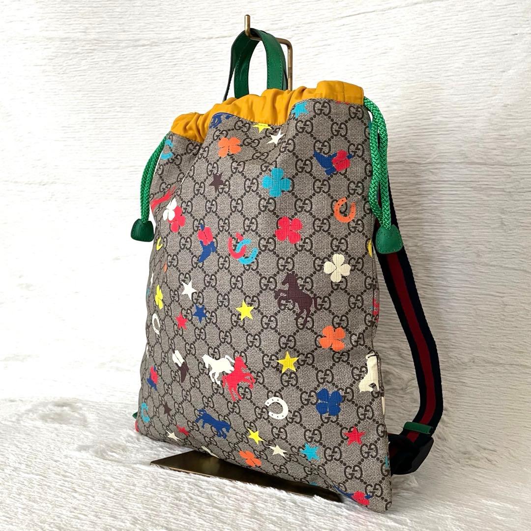 カリケン様⭐️ GUCCI GGスプリーム チルドレンズ リュック