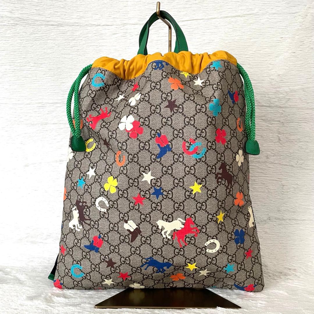 カリケン様⭐️ GUCCI GGスプリーム チルドレンズ リュック
