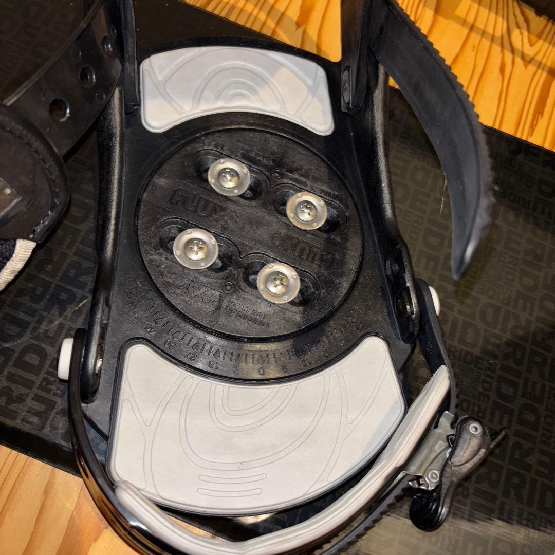 RIDE スノーボード 152cm FLUX ビンディング付き