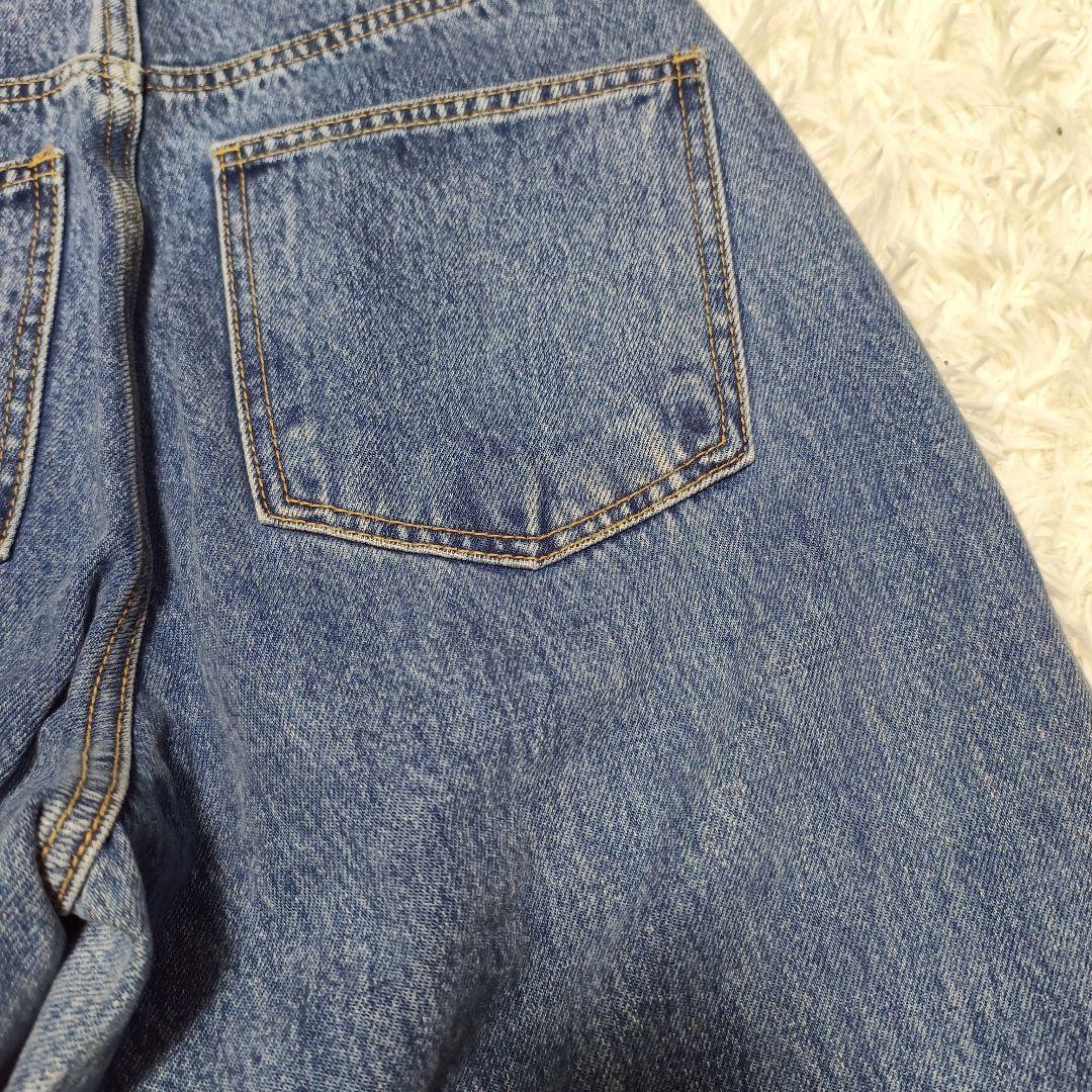 Na.e ナエ　Wide Loose Jeans _Deep Blue